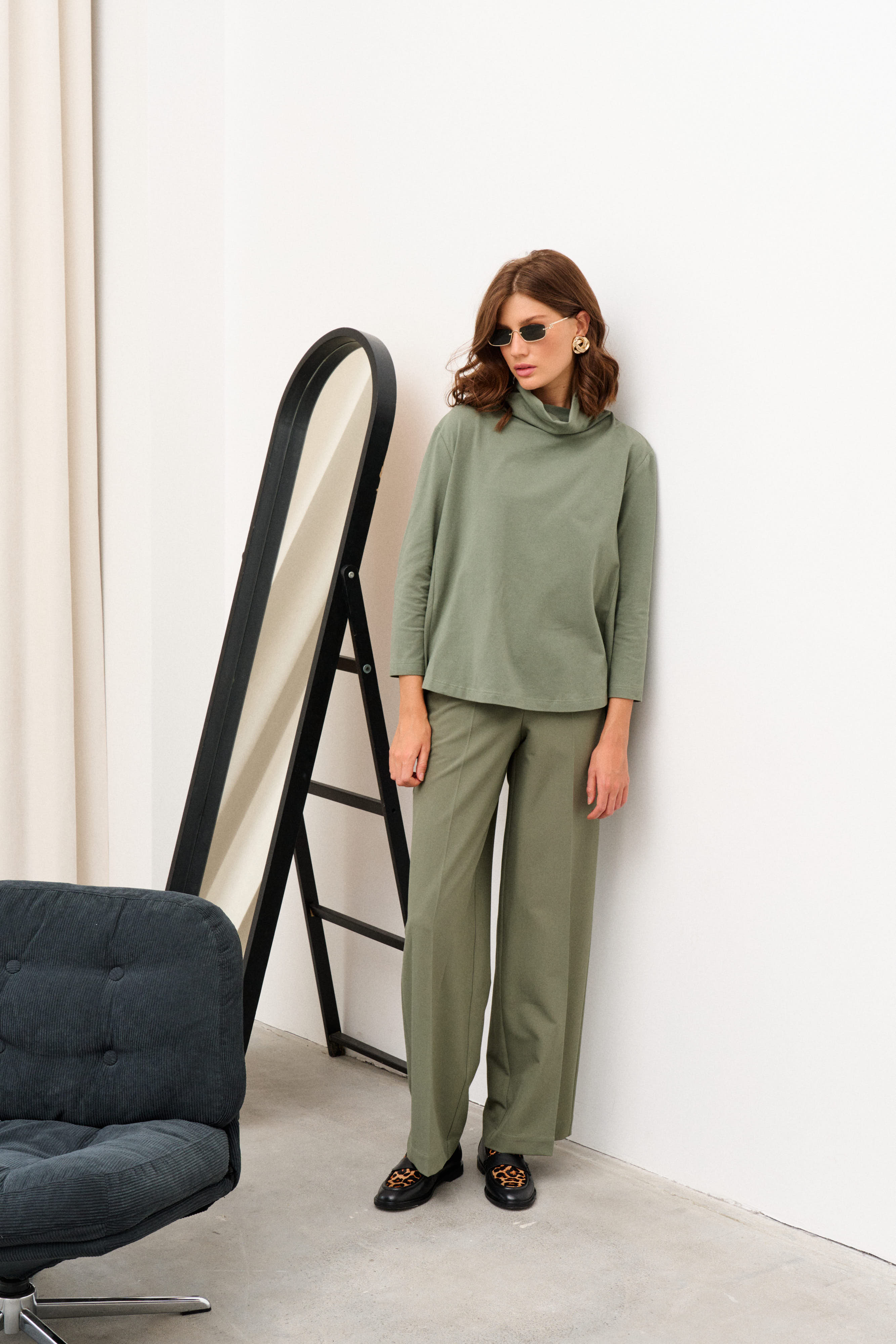 Блузка Ksanti свободного расширенного силуэта