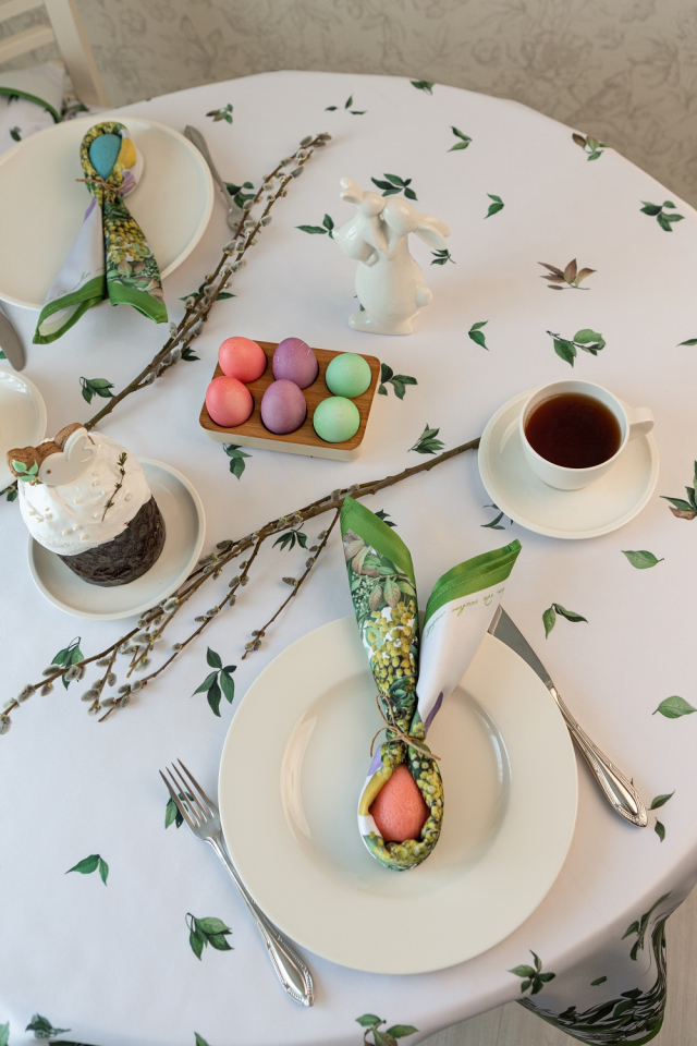 СКАТЕРТЬ ДЛЯ КРУГЛОГО СТОЛА 150×150  арт: 9.2250 B1