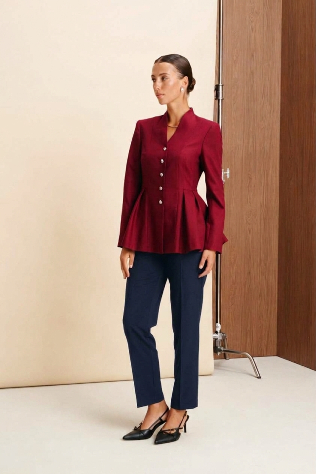Брюки из костюмной ткани LUBNA арт: 4.2358 A1